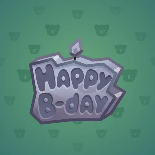 B-Day Candle #69207