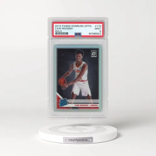 2019 Panini Donruss Optic #170 Cam Reddish - Holo (PSA 9 MINT)