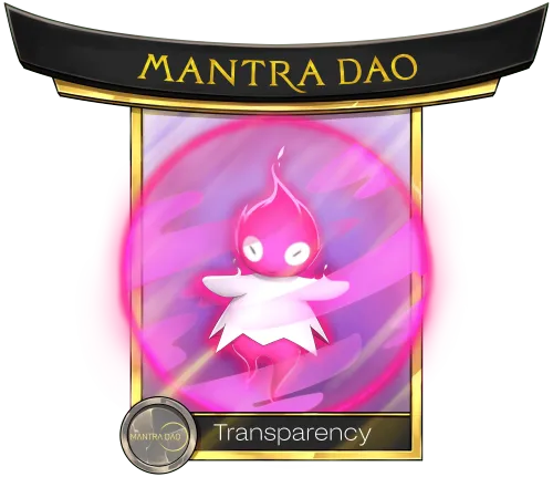 MANTRA DAO (Transparency) #4