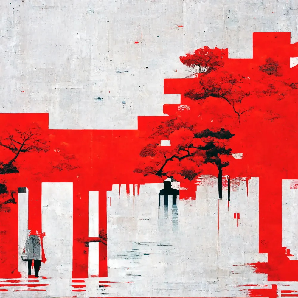 Red Pixels from the East #11