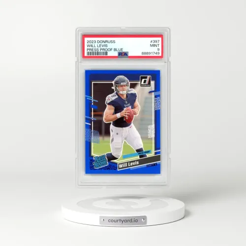 2023 Panini Donruss #397 Will Levis - Press Proof Blue (PSA 9 MINT)