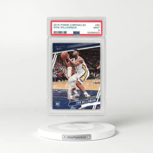 2019 Panini Chronicles #60 Zion Williamson (PSA 9 MINT)
