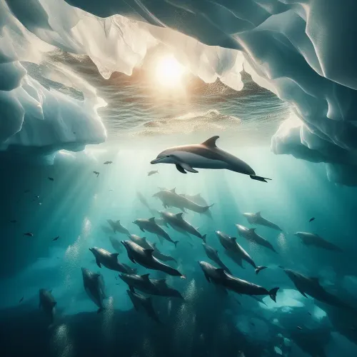 Dolphin of the icy sea #16