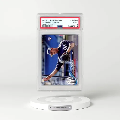 2018 Topps Update #US200 Gleyber Torres - Black Jersey (PSA 9 MINT)