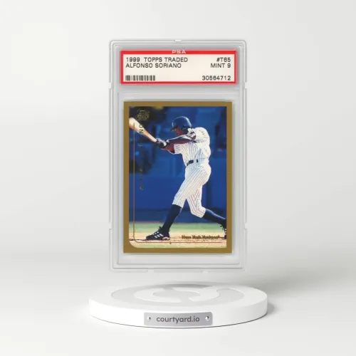 1999 Topps Traded #T65 Alfonso Soriano (PSA 9 MINT)