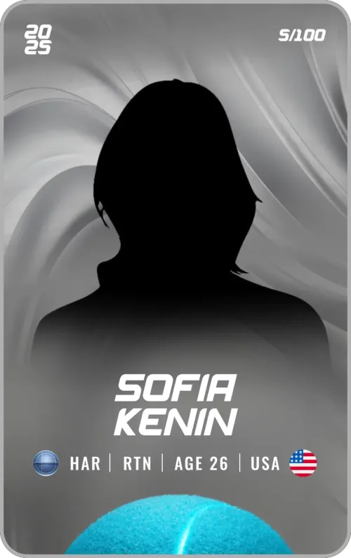 Sofia Kenin - Silver - Return #21961
