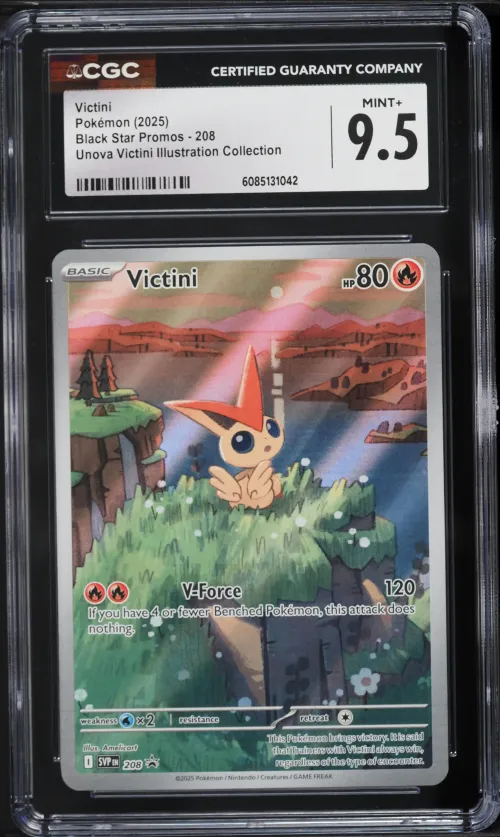 2025 #208 Victini CGC 9.5 Svp EN
