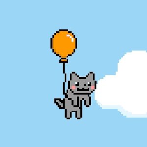 Orange Nyan Balloon #2