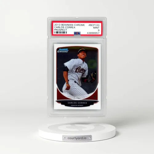 2013 Bowman Chrome Prospect #BCP100 Carlos Correa (PSA 9 MINT)