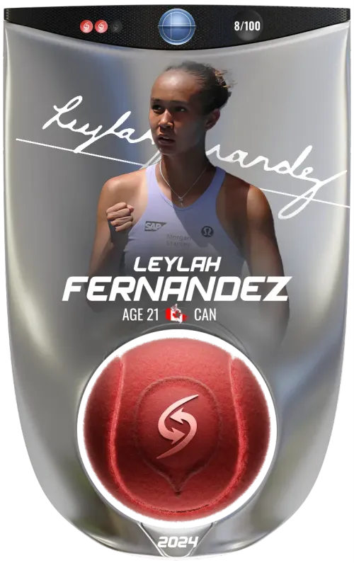 Leylah Fernandez - Silver - Service #8974