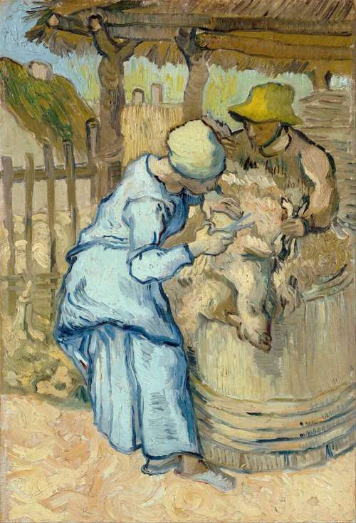 Van Gogh's painting #56 (Inscription #504436)