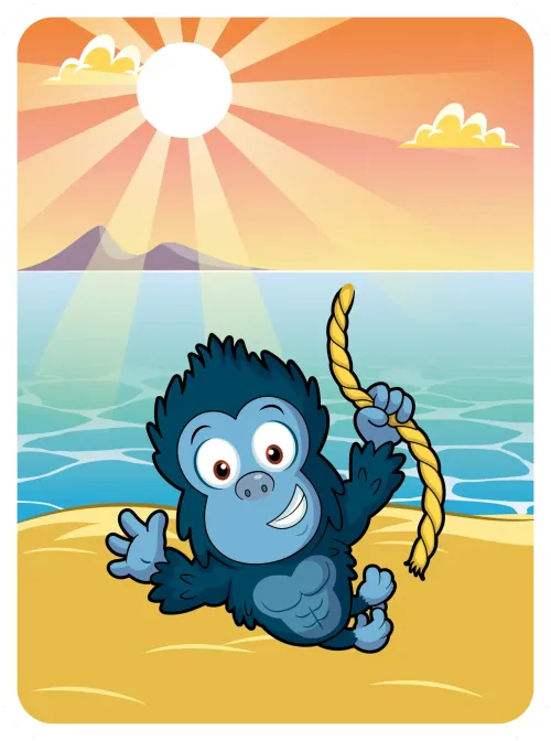 Gratitude Gorilla #11784