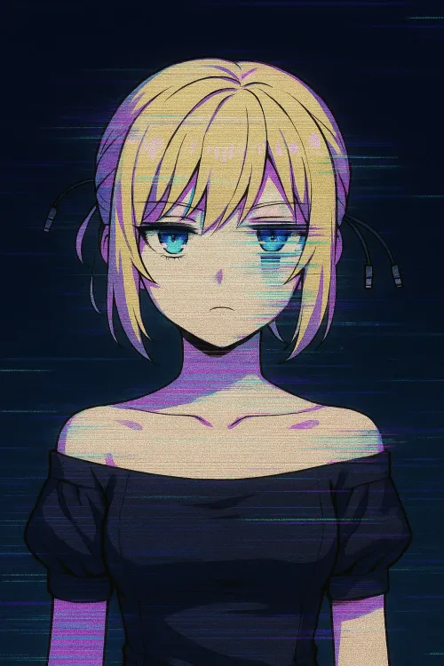 ANI GLITCH #004 – Scanline Mirage