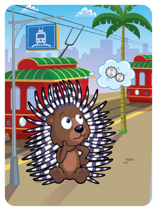 Positive Porcupine #20075