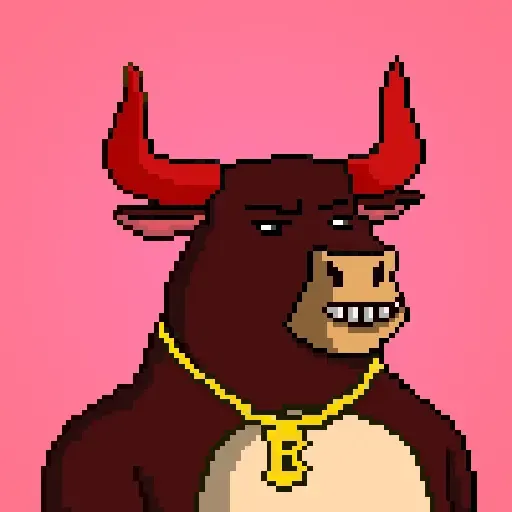Pixel Crypto Bull society Co #715
