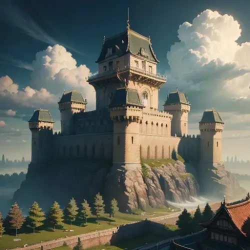 Amazing castle art #508