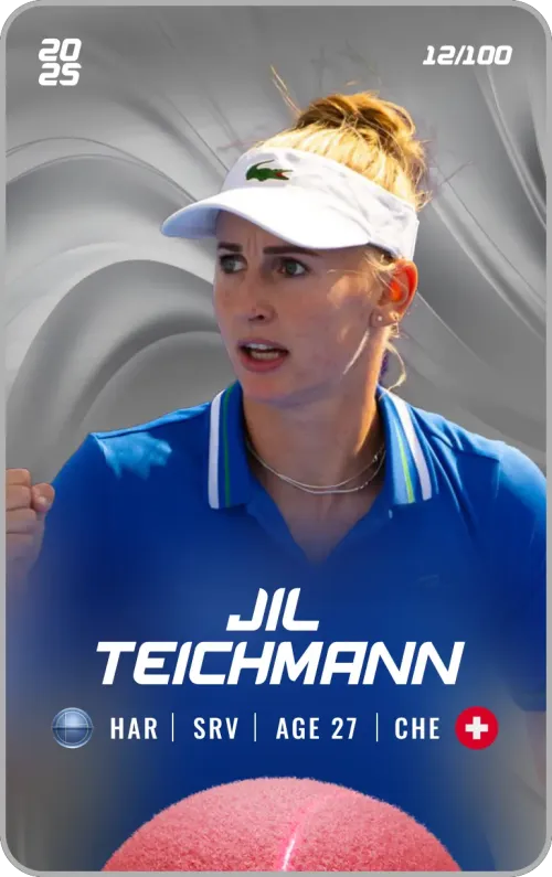 Jil Teichmann - Silver - Service #176706