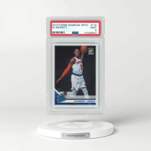 2019 Panini Donruss Optic #178 RJ Barrett (PSA 9 MINT)