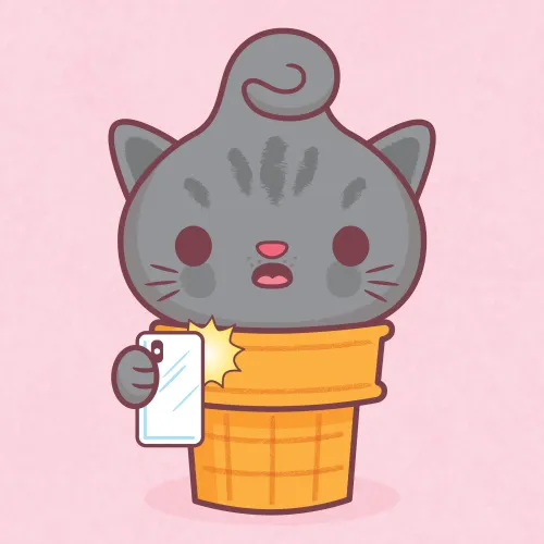 Kitty Cone #3334