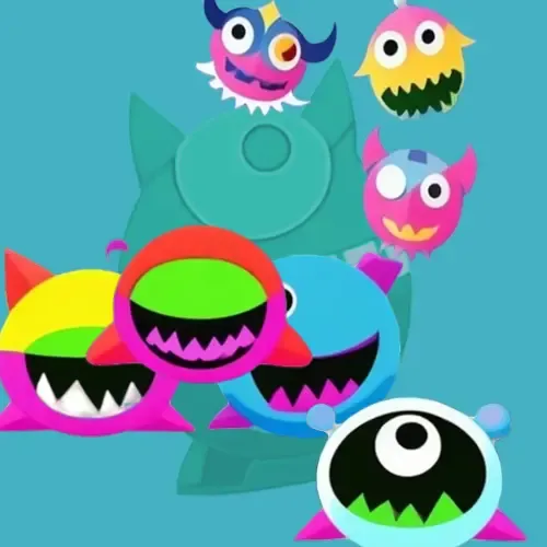 Cartoon Monsters 2 #8405