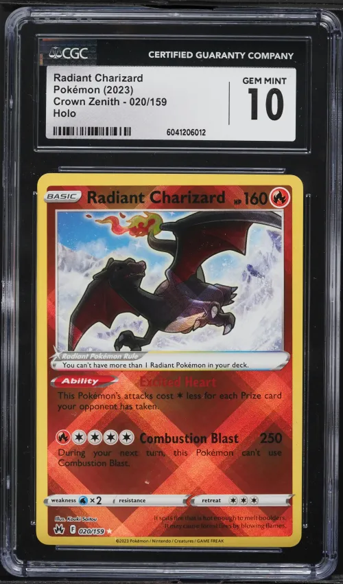 2023 #020 Radiant Charizard CGC 