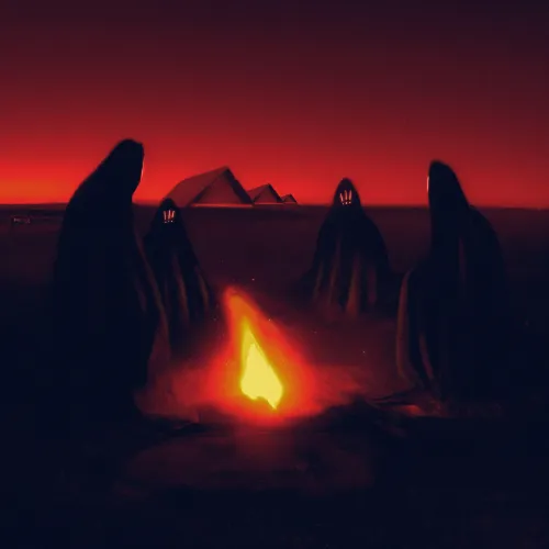 bonk burning party.