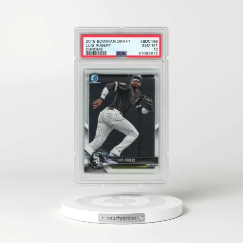 2018 Bowman Draft #BDC188 Luis Robert - Chrome (PSA 10 GEM MINT)