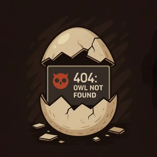 404: Owl Not Found #32