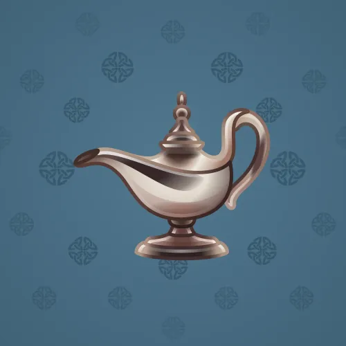 Genie Lamp #2404