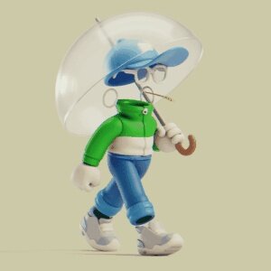 Invisible Friends 3D #1768