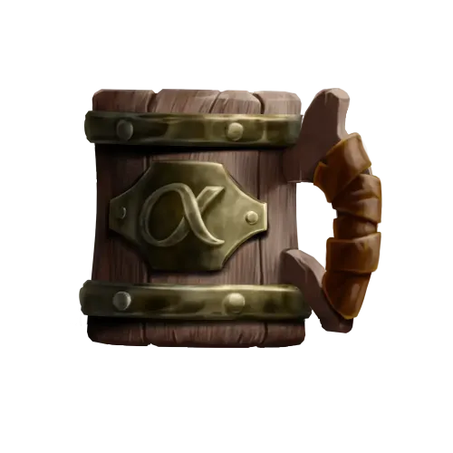 Fallen Moon Souvenir Mug #1373