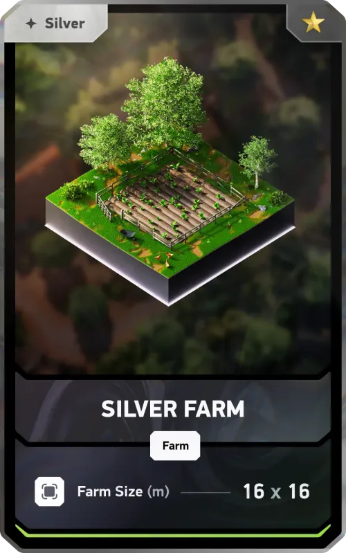 Silver Farm - Emerald Forest #20854