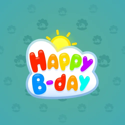 B-Day Candle #2442