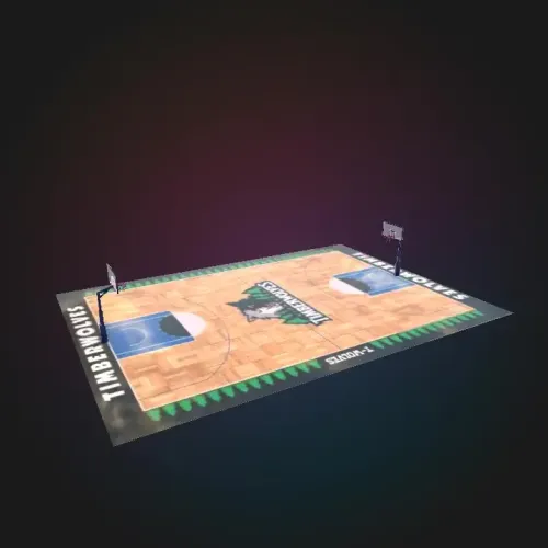 NBA basketball courts bundle
