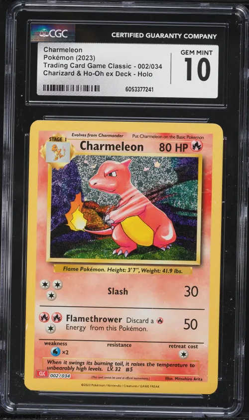 2023 #002 Charmeleon CGC 10 Clc-