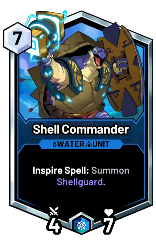 Shell Commander (Silver) #69689