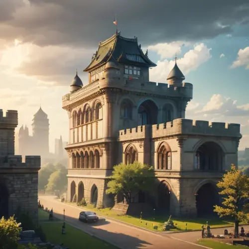 Amazing castle art #497