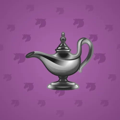 Genie Lamp #3167