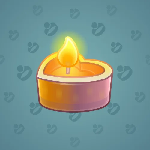 Love Candle #6135