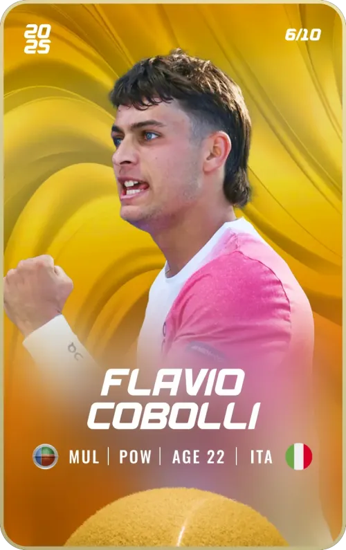 Flavio Cobolli - Gold - Power #192981