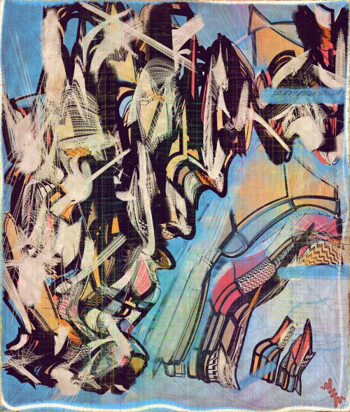 Amplitudes of Canvas #101