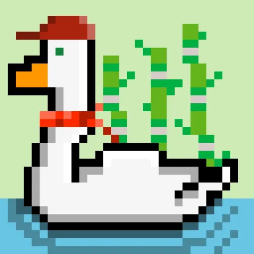Swimming Swans #730