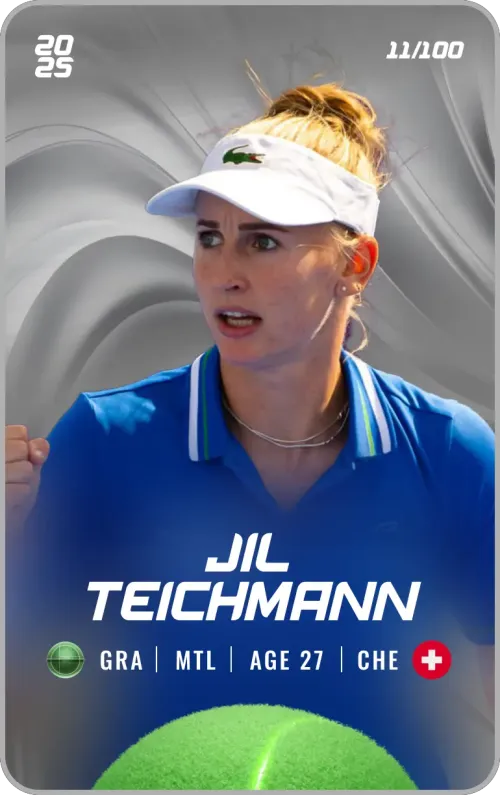 Jil Teichmann - Silver - Mental #176704