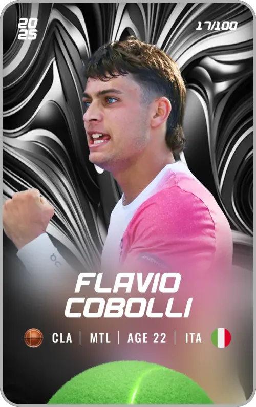 Flavio Cobolli - Silver - Mental #183966