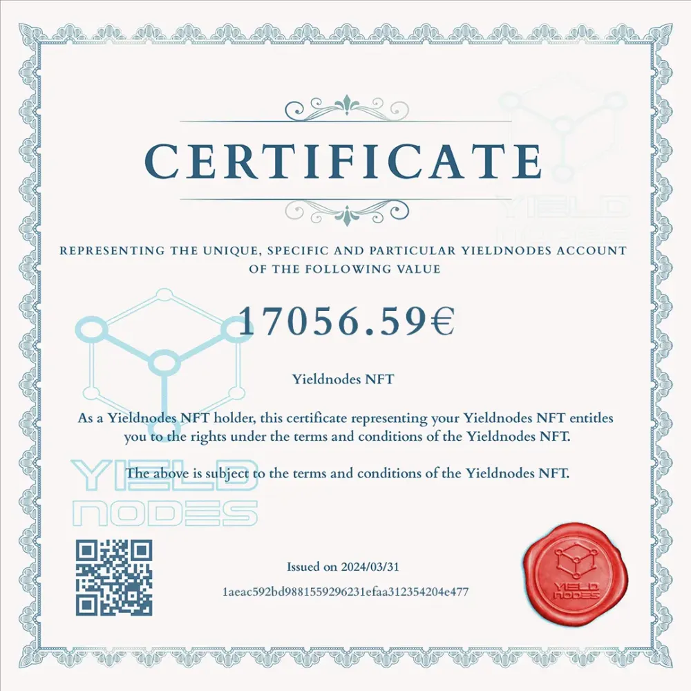 Yieldnodes NFT 17056.59€ #1948