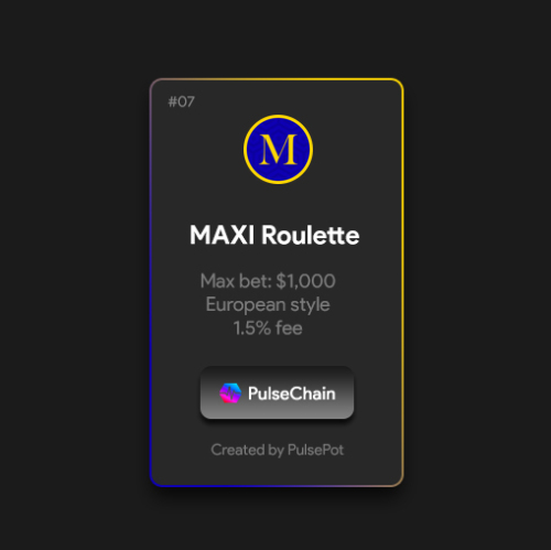 MAXI Roulette #7