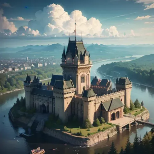 Amazing castle art #636
