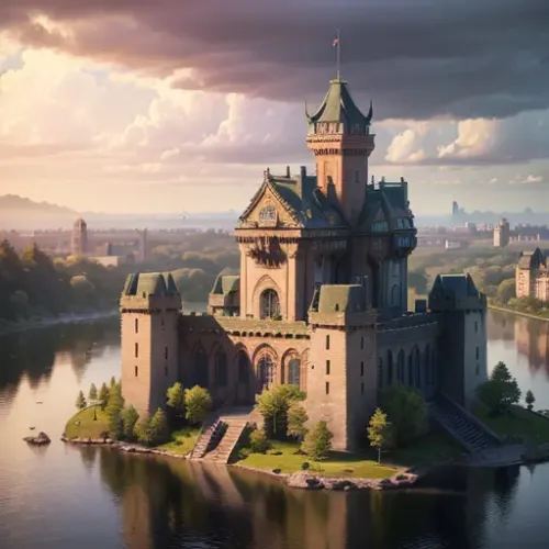 Amazing castle art #358