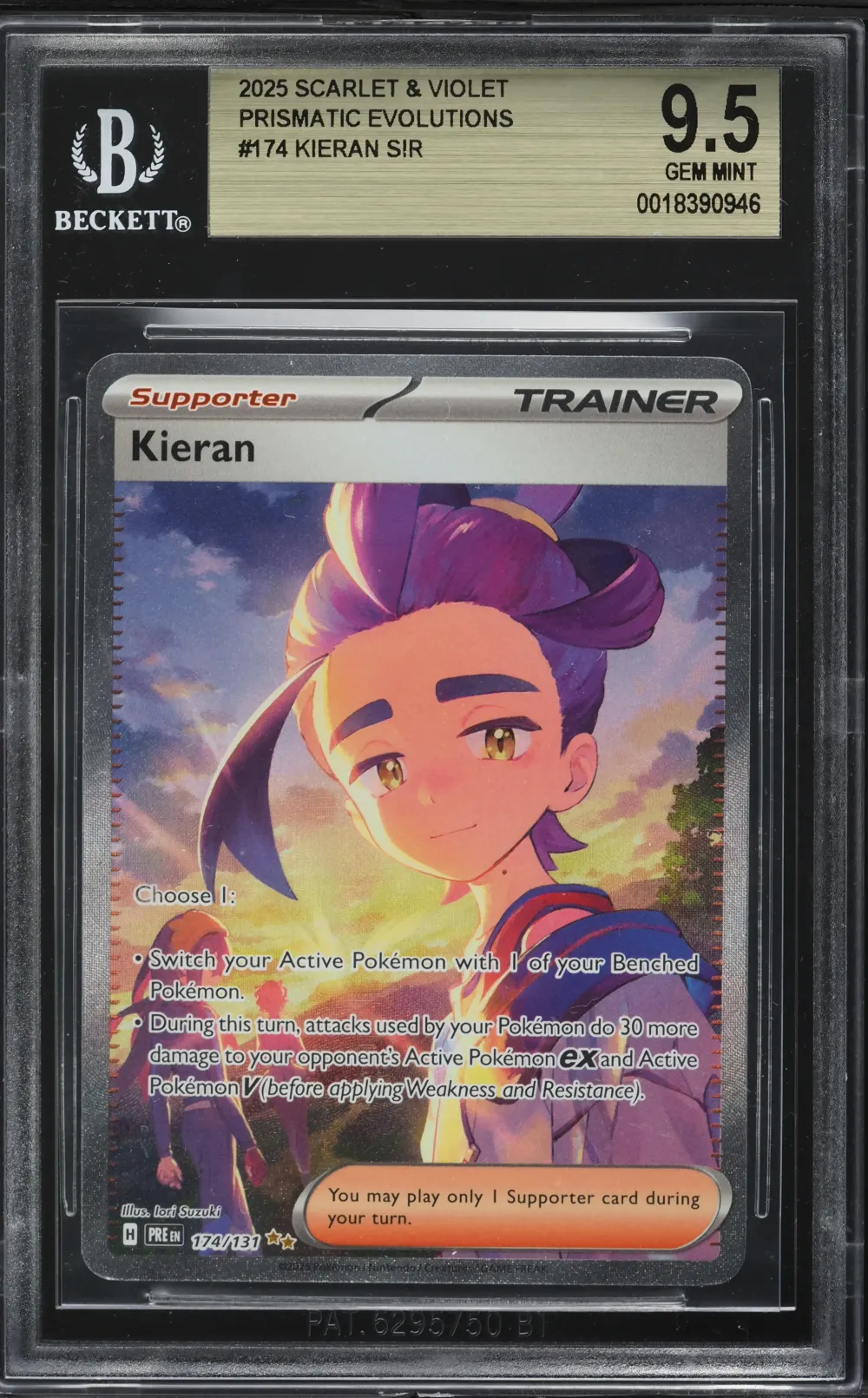2025 #174 Kieran BGS 9.5 Pre EN-