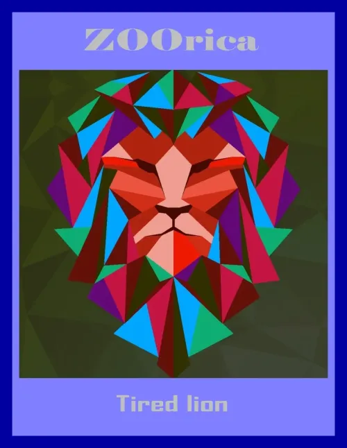 TIRED LION #44